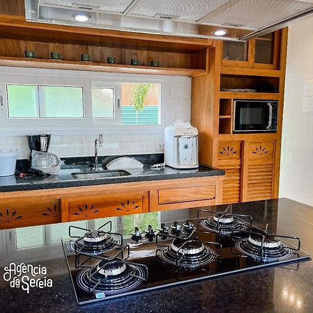 Linda Casa Com Vista Incrivel Em Condominio No Sul Da Ilha Ilhabela Buitenkant foto