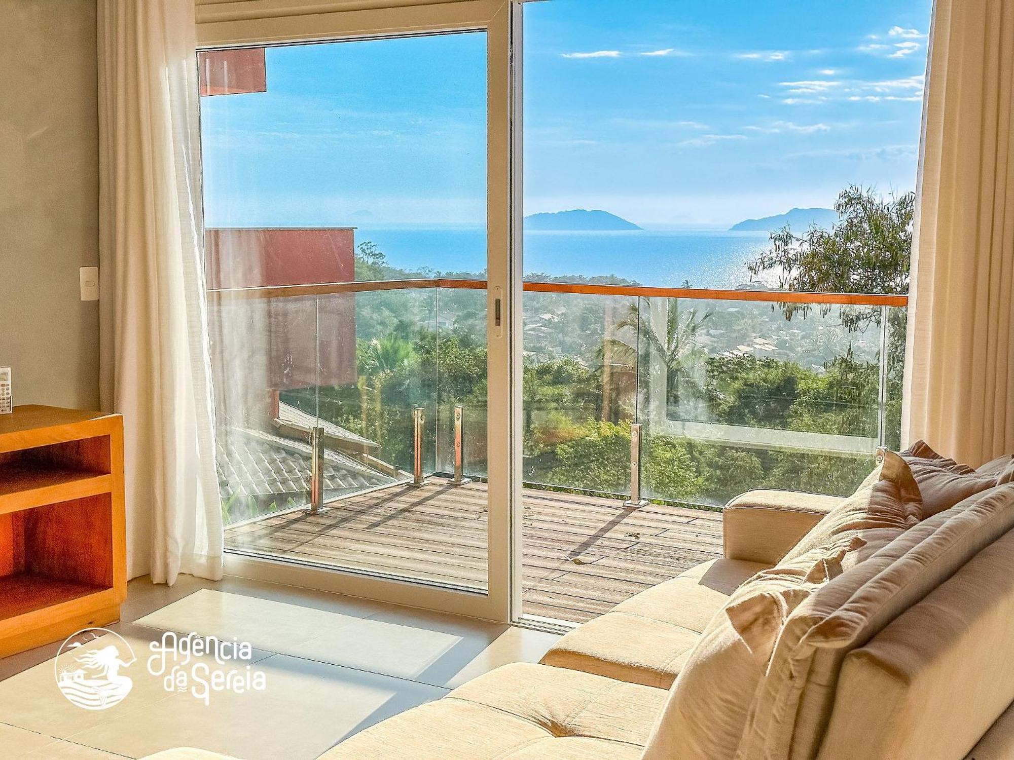 Linda Casa Com Vista Incrivel Em Condominio No Sul Da Ilha Ilhabela Buitenkant foto