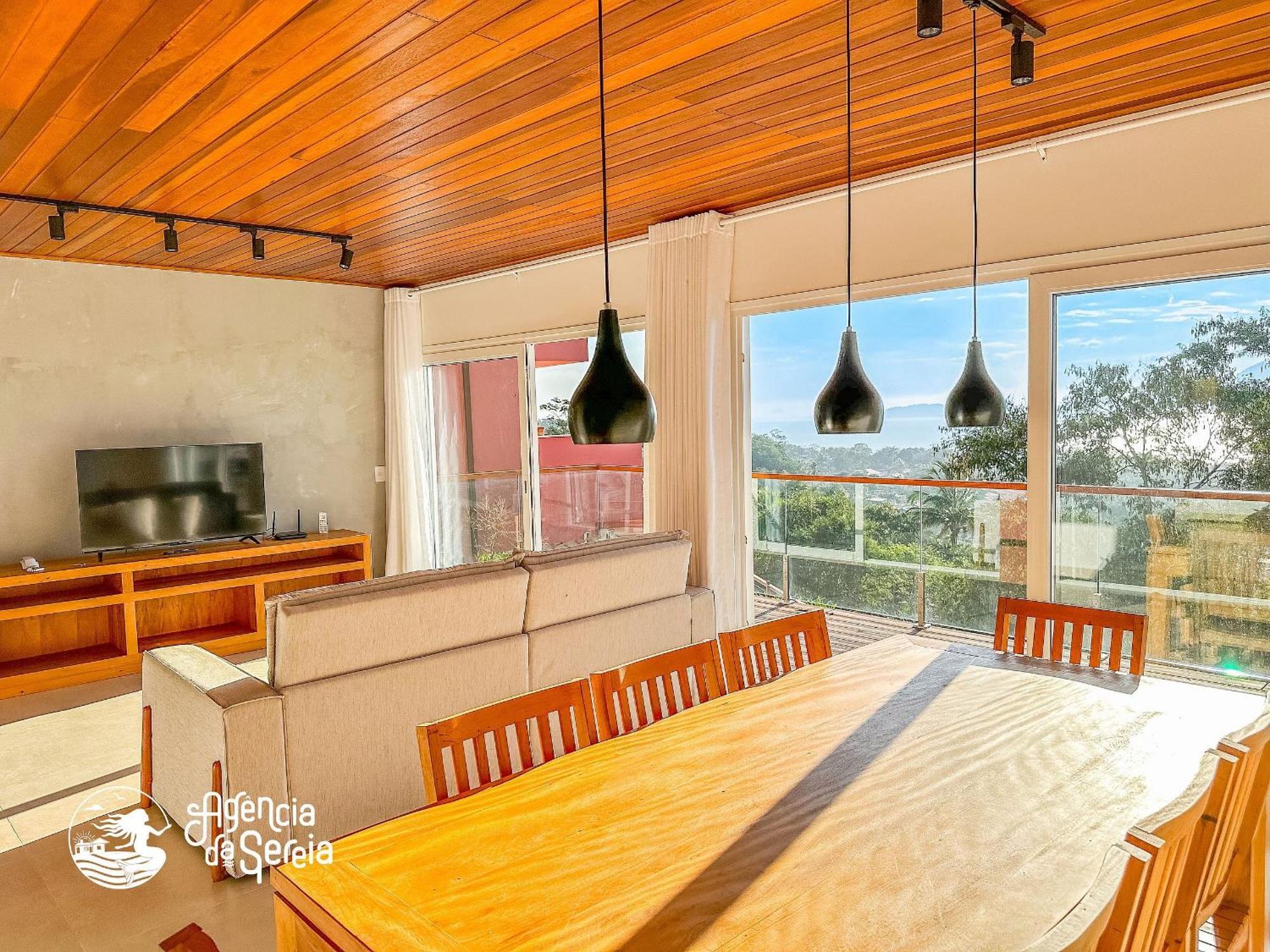 Linda Casa Com Vista Incrivel Em Condominio No Sul Da Ilha Ilhabela Buitenkant foto
