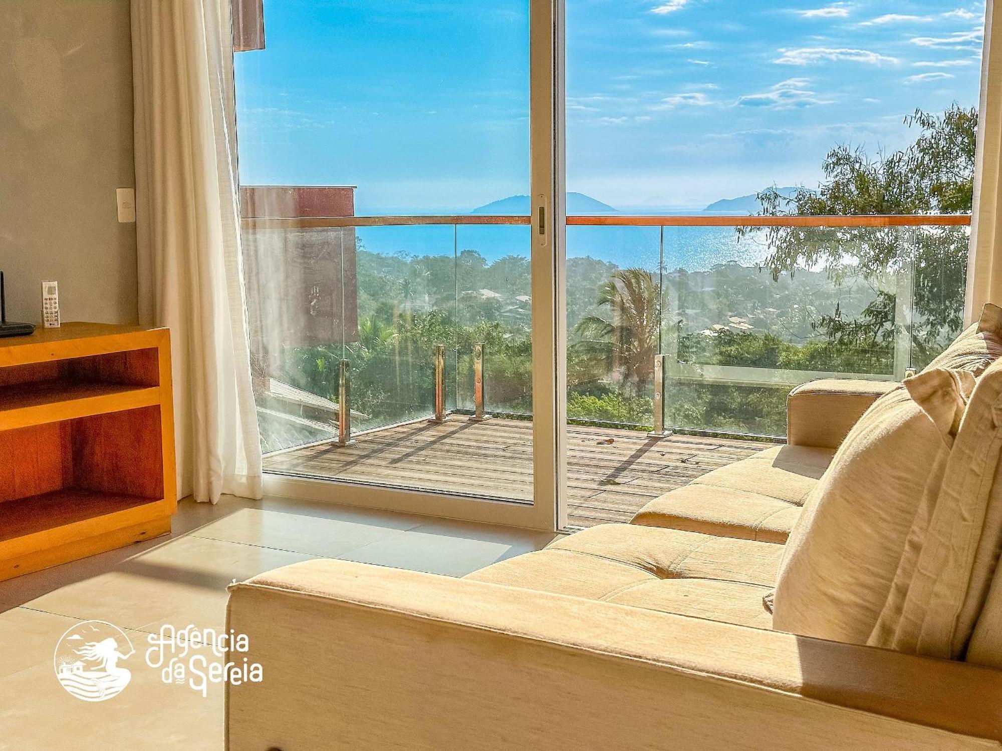 Linda Casa Com Vista Incrivel Em Condominio No Sul Da Ilha Ilhabela Buitenkant foto